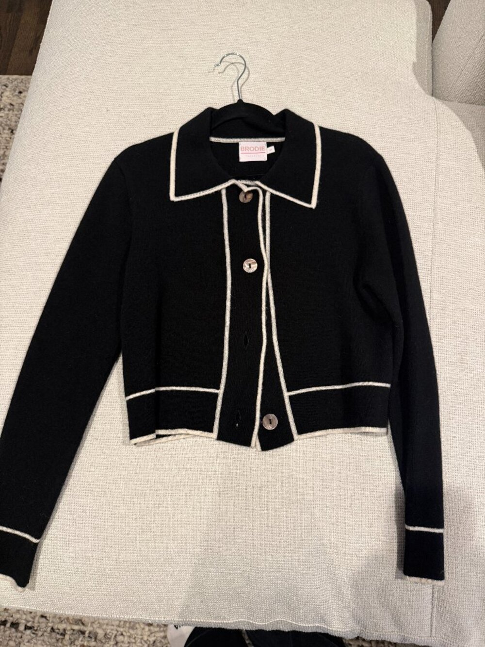 Brodie Cashmere Macey Cashmere Cardigan